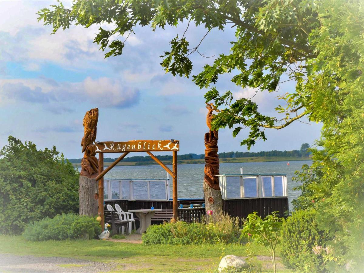 Bungalow Am Sund Stahlbrode Esterno foto